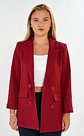 Atlas Kumaş Kadın Blazer 38-44 Beden 1 Seri